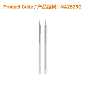 A-Type Aluminium Acupuncture Needle (with guide tube) 0.25 x 25mm</br>(铝柄1支/管-0.25 x 25mm)