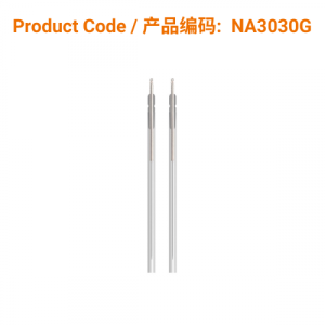 A-Type Aluminium Acupuncture Needle (with guide tube) 0.30 x 30mm</br>(铝柄1支/管-0.30 x 30mm)