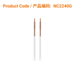 C-Type Copper Acupuncture Needles (guide tube) 0.22 X 40mm</br>(铜柄1支/管-0.22 X 40mm)