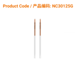 C-Type Copper Acupuncture Needles (guide tube) 0.30 X 125mm</br>(铜柄1支/管-0.30 X 125mm)