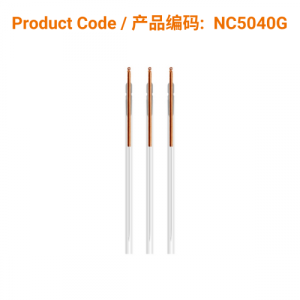 C-Type Copper Acupuncture Needles (guide tube) 0.50 x 40mm</br>(铜柄1支/管-0.50 x 40mm)