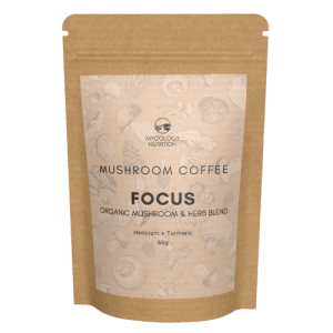 Focus Coffee (Lion's Mane & Organic Tumeric) | 60g (15 Servings)