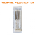 NS2015G10 - S-Type Stainless Steel Acupuncture Needle (with guide tube) 0.20 x 15mm