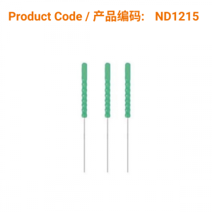 Phoenix Plastic Handle Needle - 0.12 X 15mm</br>(塑柄针无管-0.12 X 15mm)