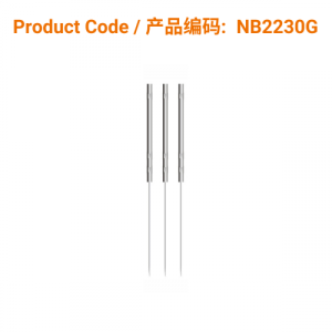 Pipe handle needle with guide tube 0.22 x 30mm(管柄1支/管-0.22 x 30mm)