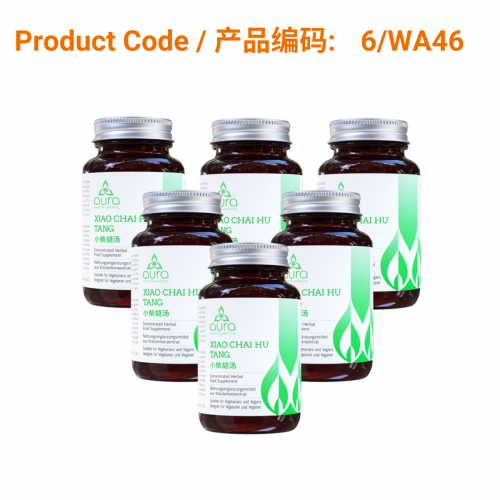 SAVE - Xiao Chai Hu Tang (小柴胡汤) - Aura Herbs 600mg (6 x 60 tablets)