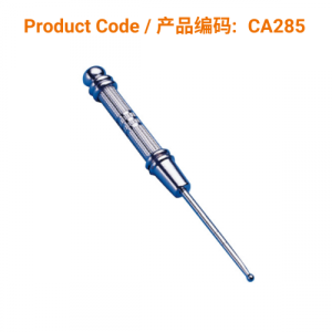 Made of nickel / chrome 10cm stainless-steel Spring-Loaded Probe