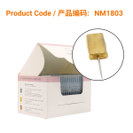 Thrive Standard Cosmetic Acu Needle 0.18 X 3mm</br>(美容针灸针-0.18 X 3mm) 200 pcs/box Gold Handle