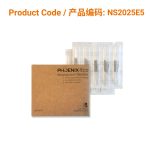 Eco package Steel wire handle needle, 0.20X25mm, 500pcs/box</br>(不锈钢柄5支/管-0.20X25mm)