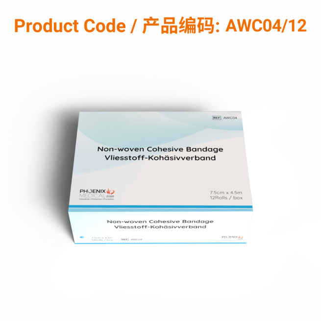 Non-woven Cohesive Bandage7.5cm x 4.5m | Phoenix Medical Wound Care