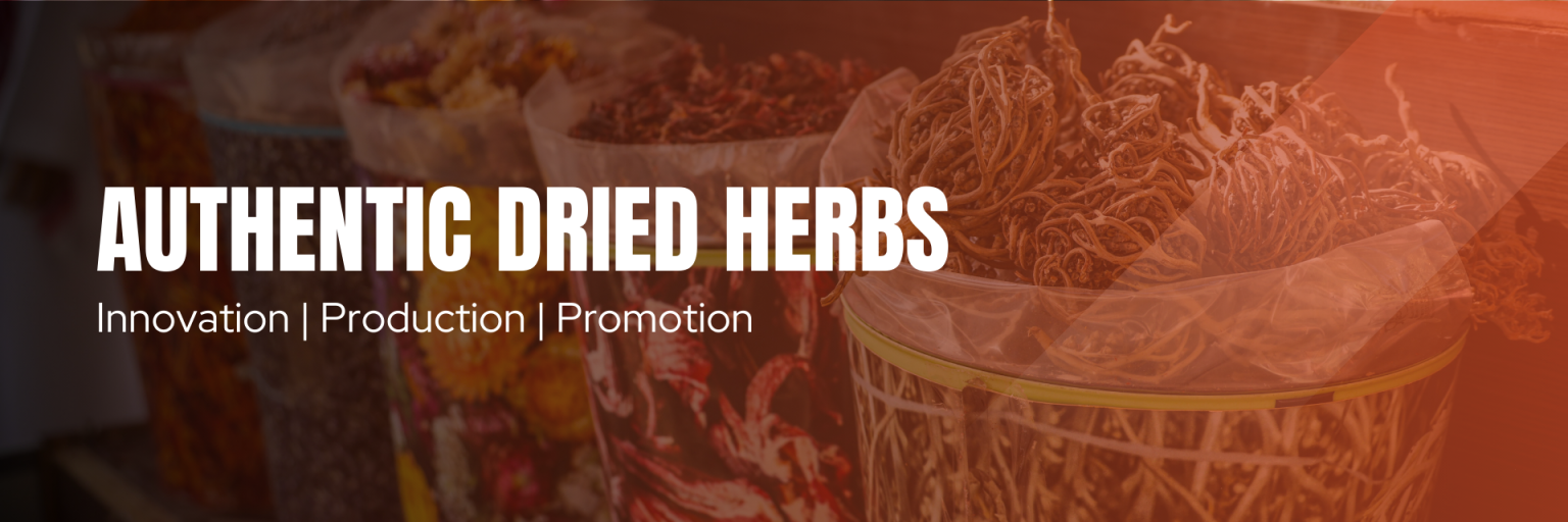 Authentic Dried Herbs Web Banner
